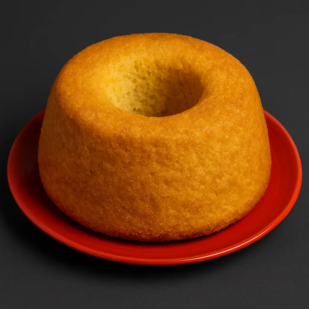 Bolo Caseiro de Baunilha