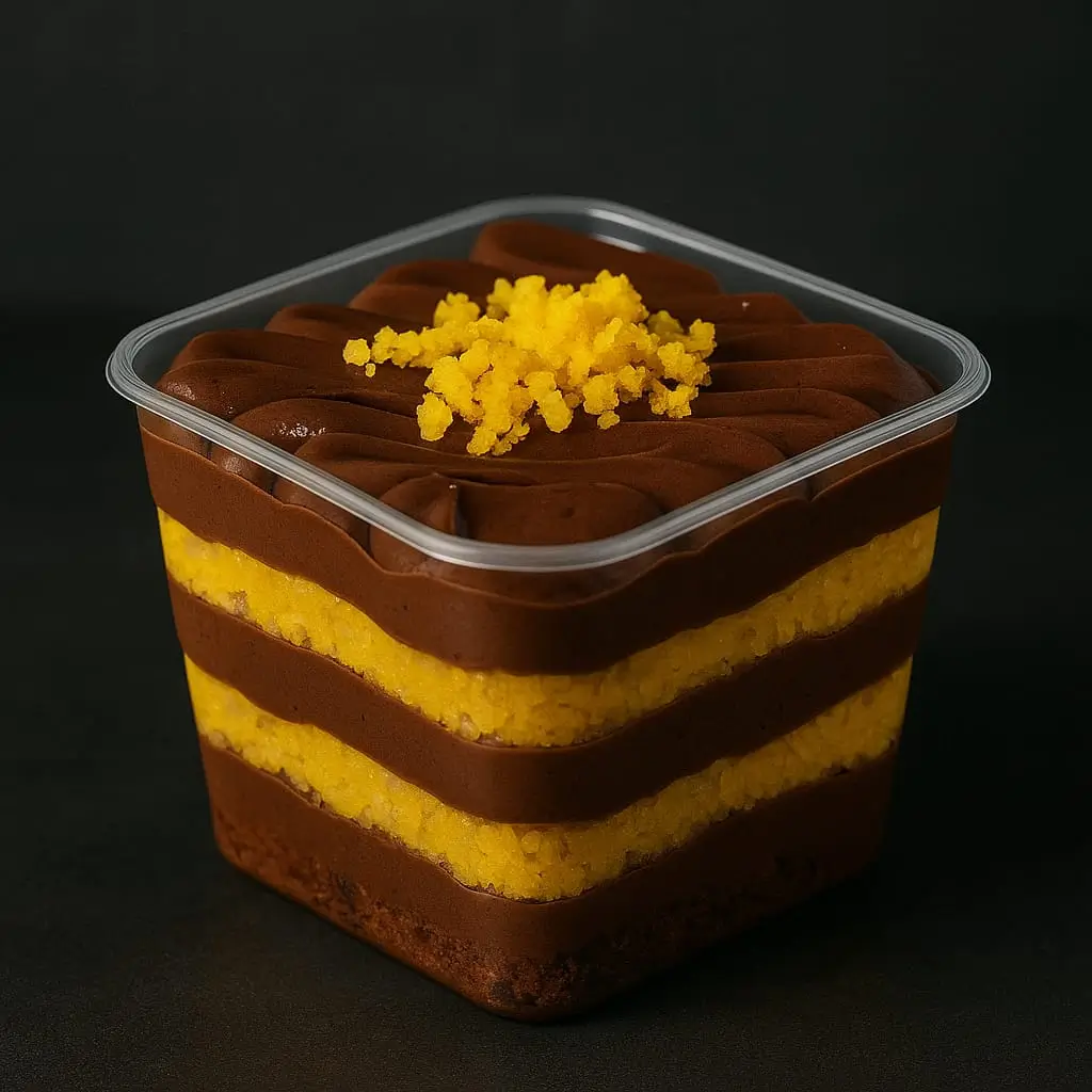 Bolo Gelado Cenoura e Chocolate