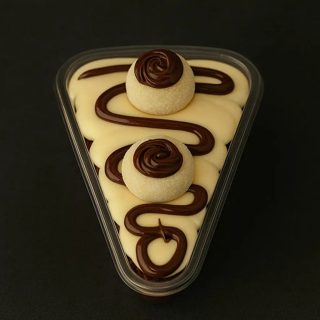 Fatia Brownie Ninho e Nutella